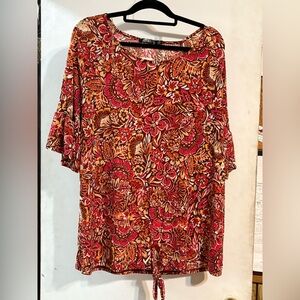 NWT Cure Floral Blouse